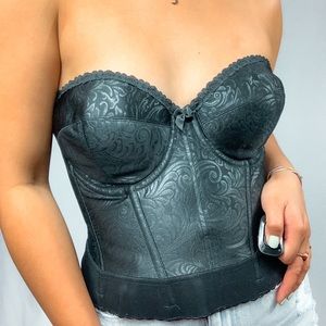 black corset top
